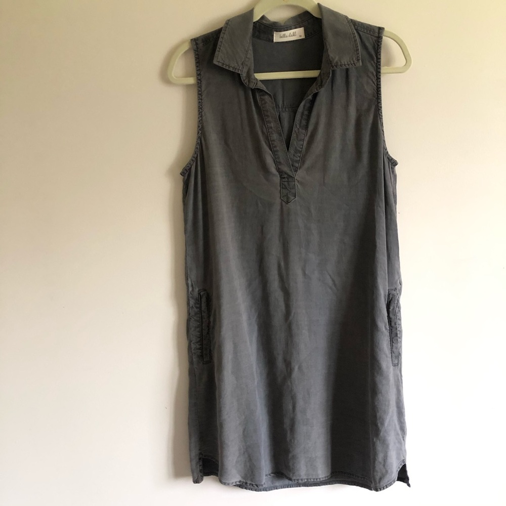 Bella Dahl tencel dress with pockets